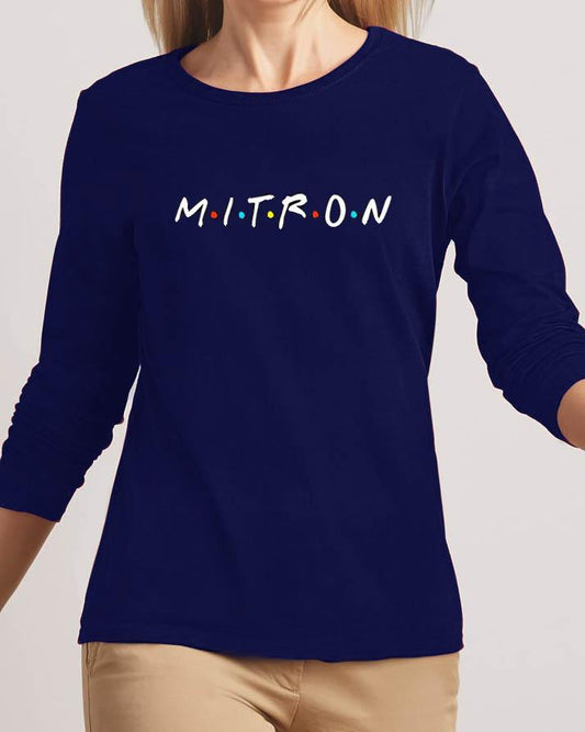 Mitron New Fashion Navy Blue High Printed Design High Quality T - shirt - HB INDUSTRIES - Tops & T - Shirts - 