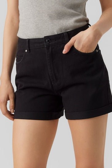 MODA Mom Denim Shorts - HB INDUSTRIES - Shorts & Skirts - 