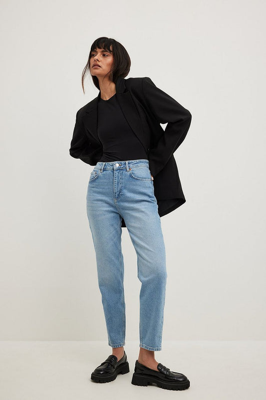 Mom High Waist Jeans For Womens - HB INDUSTRIES - Jeans - 