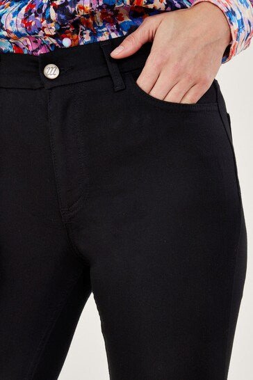 Monsoon Skinny Black Jeans - HB INDUSTRIES - Jeggings & Leggings - 