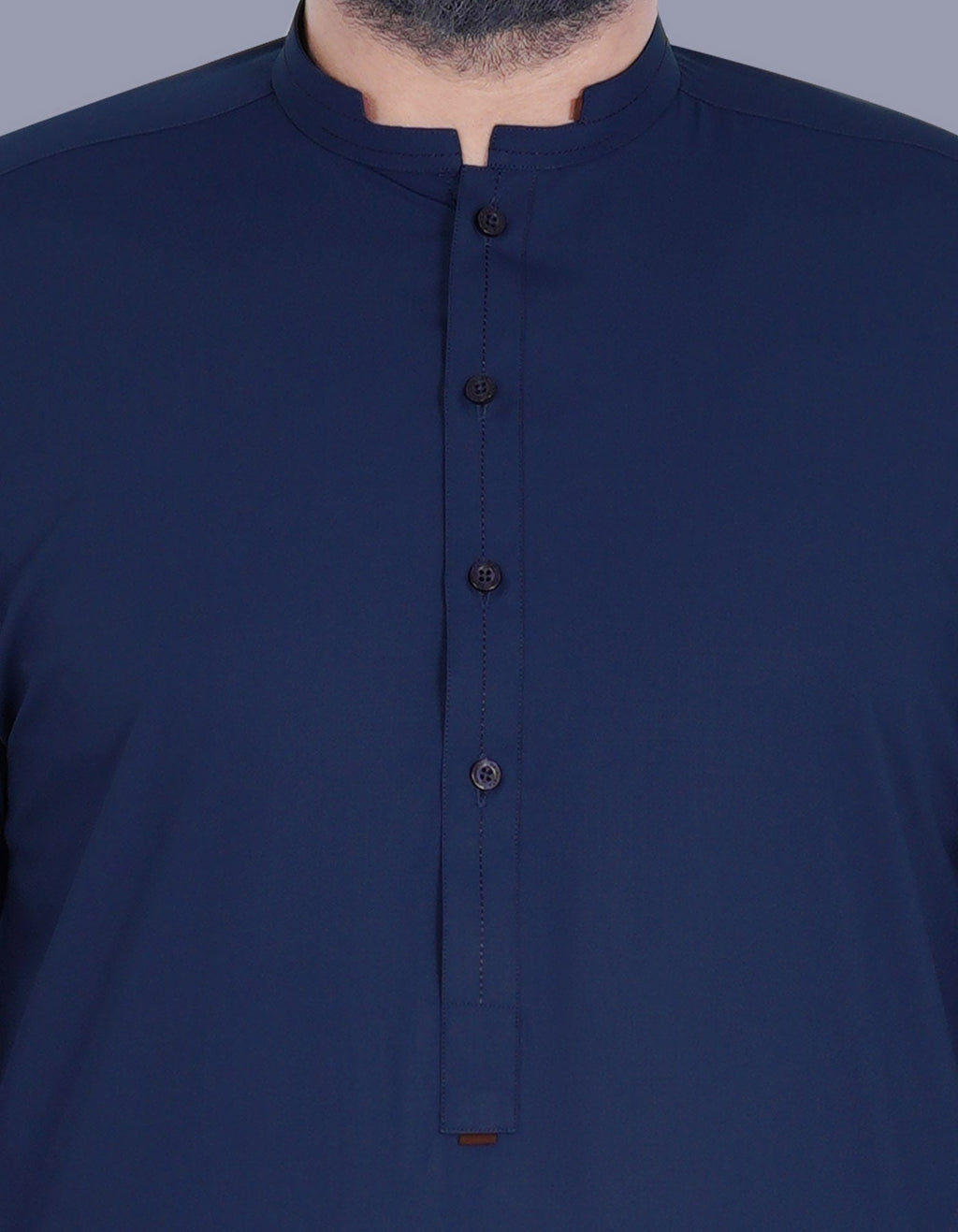 Navy Blue Basic Shalwar Kameez - HB INDUSTRIES - Shalwar Kameez - 