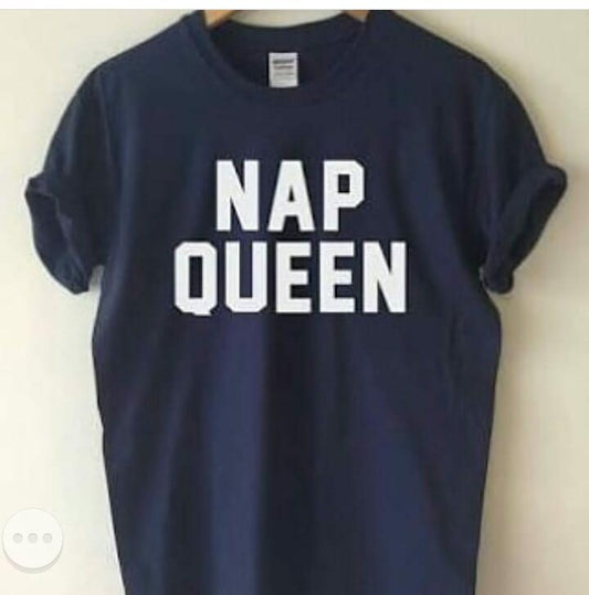 Navy Blue Cotton Printed Tshirt For Women - HB INDUSTRIES - Tops & T - Shirts - 