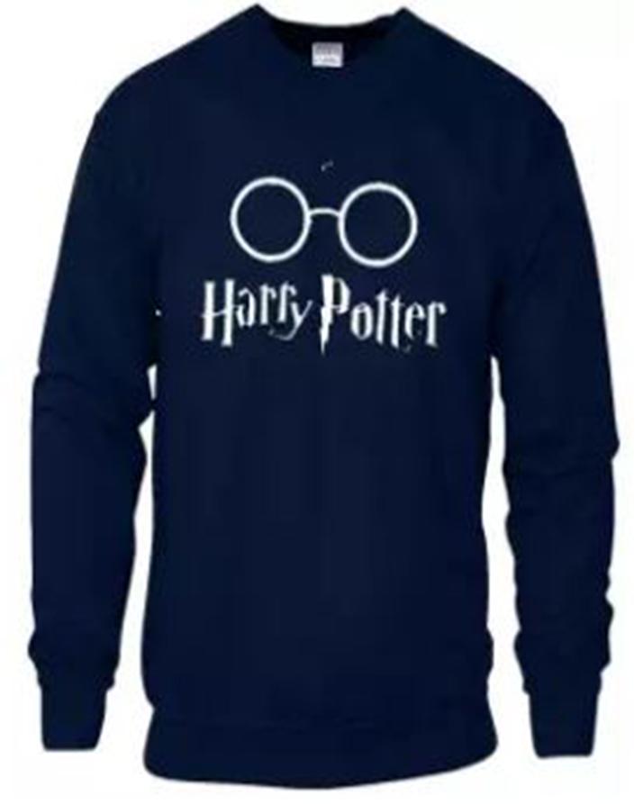 Navy blue Sweat Shirt Harry Potter Sweat Shirt For Unisex - HB INDUSTRIES - Hoodie & Sweatshirt - 