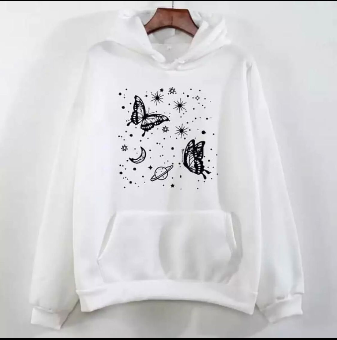 New Hoodie Design Printed Fleece Winter Hoodie for Woman and Girls Pul HB INDUSTRIES