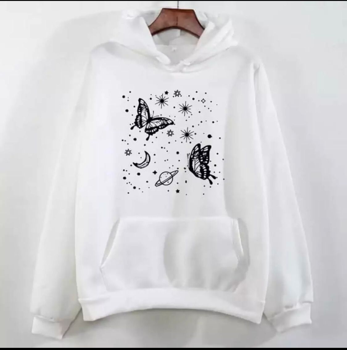New Hoodie Design Printed Fleece Winter Hoodie for Woman and Girls Pullover Comfortable Wear all Colors - HB INDUSTRIES - Hoodies & Sweatshirts - 