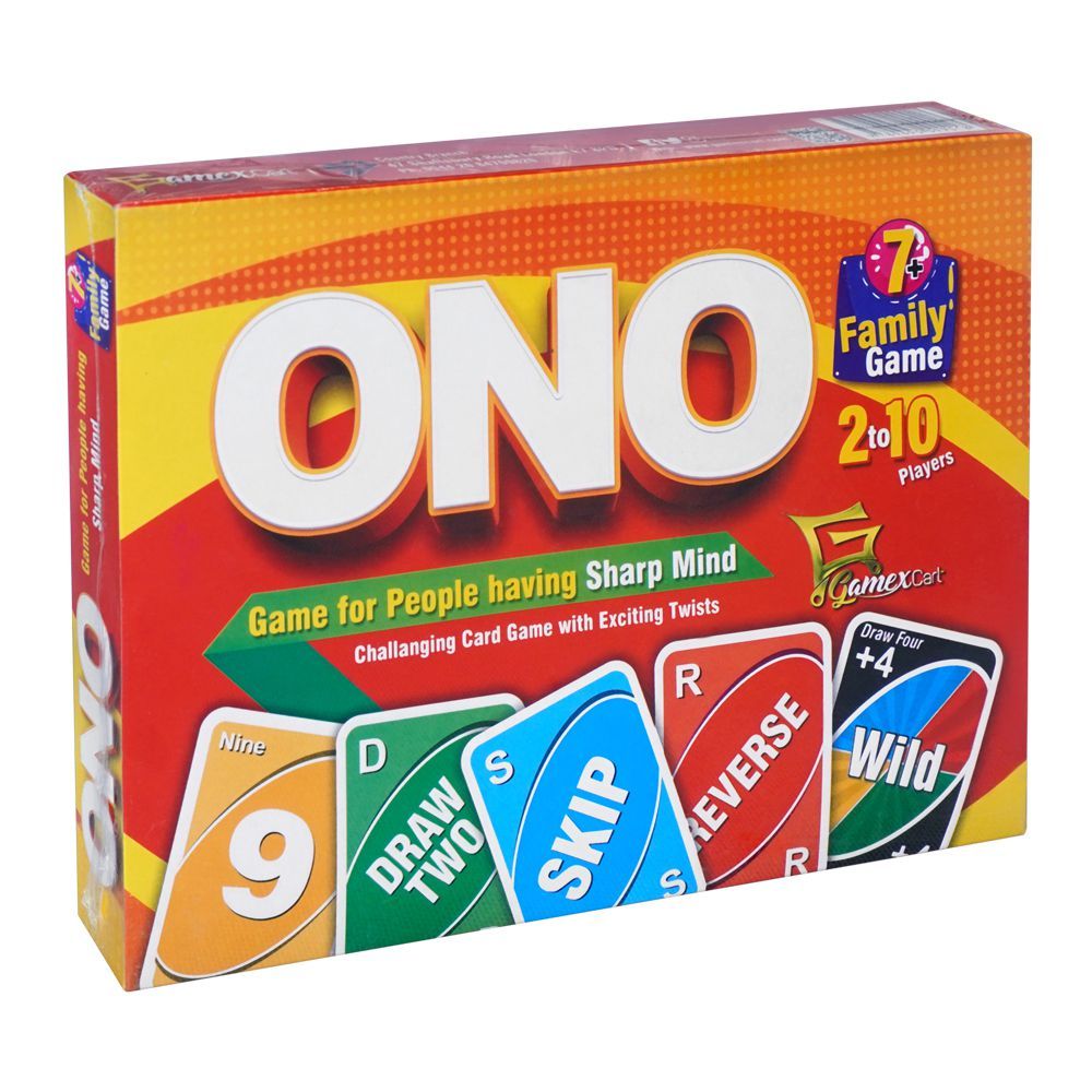 ONO Silver Game, For 7+ Years - HB INDUSTRIES - Board Games - 