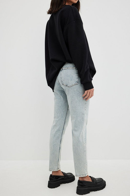 Organic Mom Jeans For Womens - HB INDUSTRIES - Jeans - 