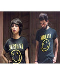 Pack Of 2 - Black Cotton Printed TShirt For Women