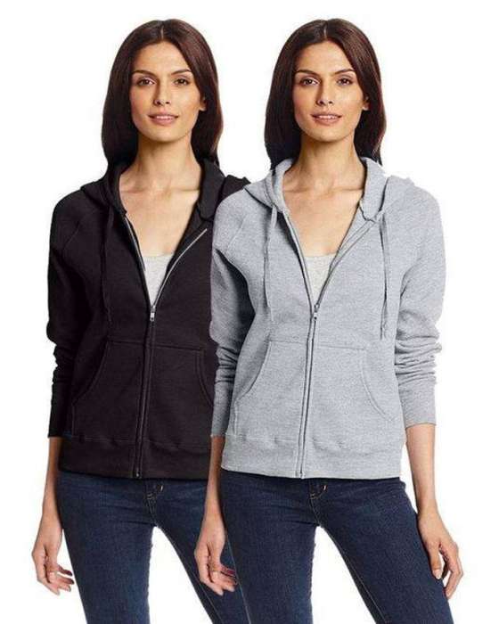 Pack of 2 Grey and Black Zipper Hoodie For Men - HB INDUSTRIES - Hoodies & Sweatshirts - 