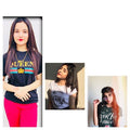 Pack of 3 - Black Queen NewWhite Karma and Black Girl Power Printed T-Shirt