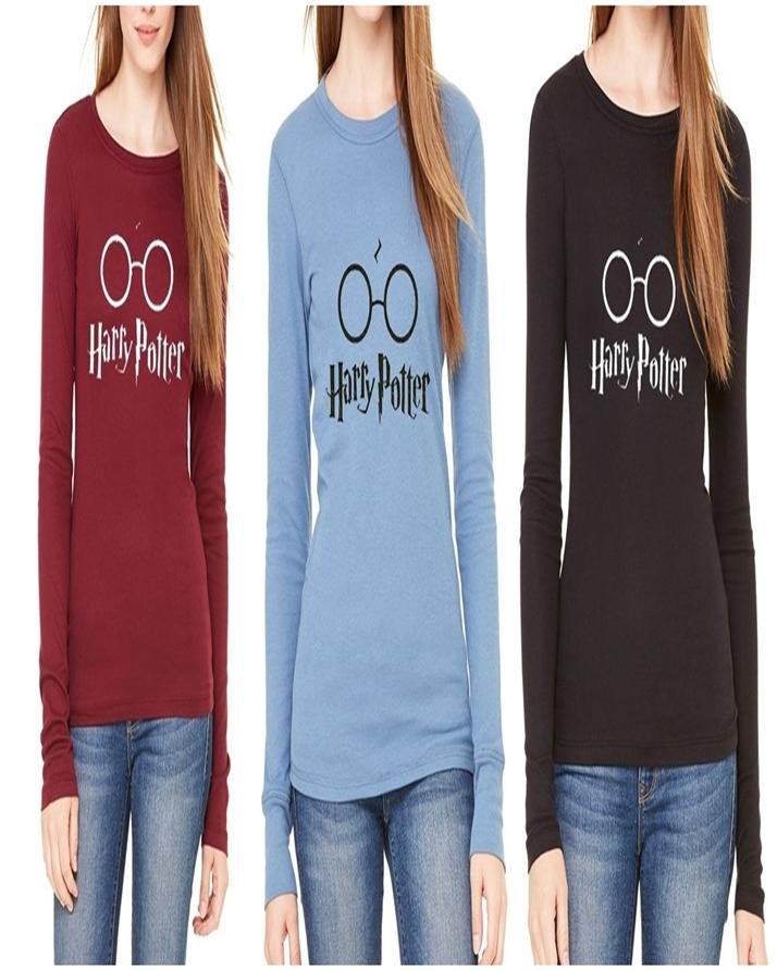 Pack Of 3 - Multicolor Cotton Printed Tshirt For Women - HB INDUSTRIES - Tops & T - Shirts - 