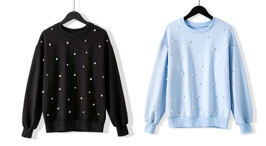 Pack of Two Pearl Sweatshirt for womens 108 - HB INDUSTRIES - Hoodies & Sweatshirts - 