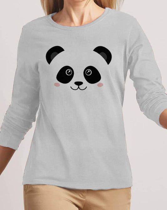 Panda New Fashion Grey High Graphic Excellent Quality T - shirt - HB INDUSTRIES - Tops & T - Shirts - 
