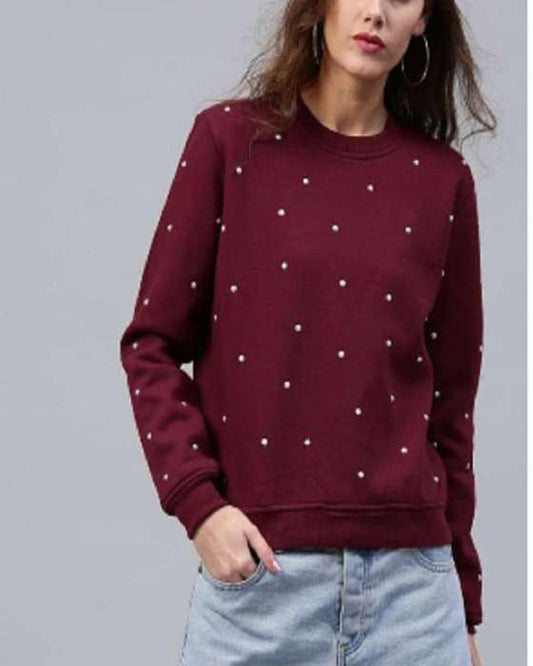 Pearl Sweatshirt Winter Fleece For womens - HB INDUSTRIES - Hoodies & Sweatshirts - 