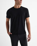 Perfect Cotton Crew Neck T-Shirt Black
