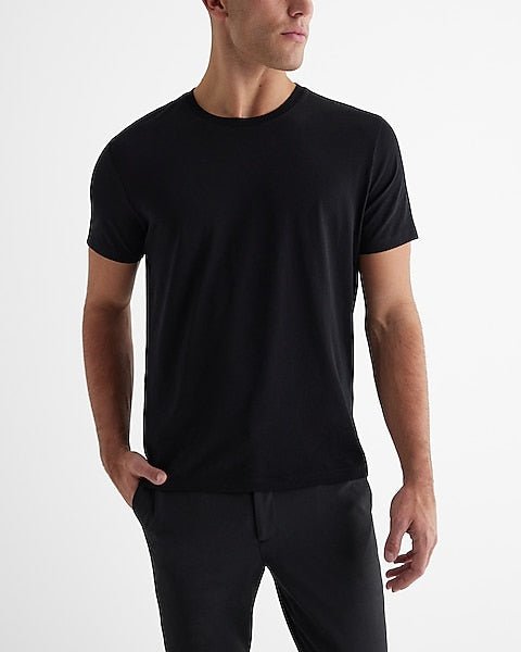 Perfect Cotton Crew Neck T - Shirt Black - HB INDUSTRIES - T - Shirts & Polos - 