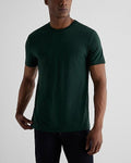 Perfect Cotton Crew Neck T-Shirt Dark Green