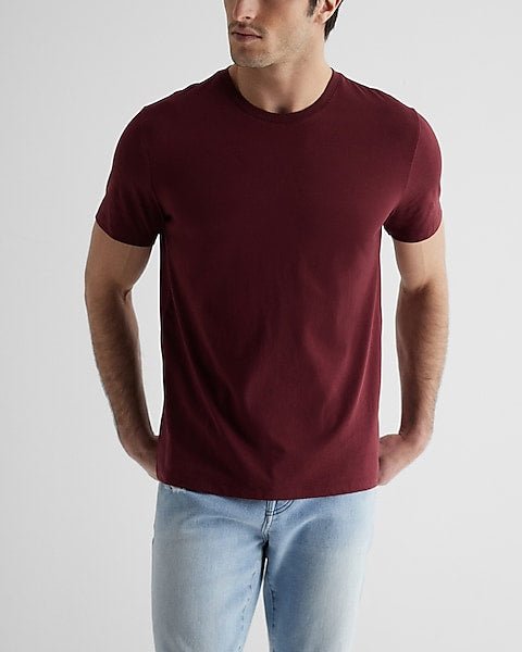 Perfect Cotton Crew Neck T - Shirt Maroon - HB INDUSTRIES - T - Shirts & Polos - 