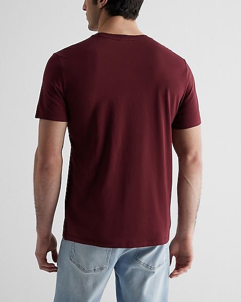 Perfect Cotton Crew Neck T - Shirt Maroon - HB INDUSTRIES - T - Shirts & Polos - 