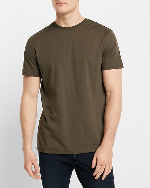 Perfect Cotton Crew Neck T - Shirt Olive - HB INDUSTRIES - T - Shirts & Polos - 