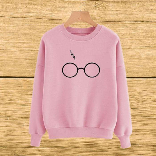 Pink Glases sweat shirt For and Women 115 - HB INDUSTRIES - Hoodies & Sweatshirts - 