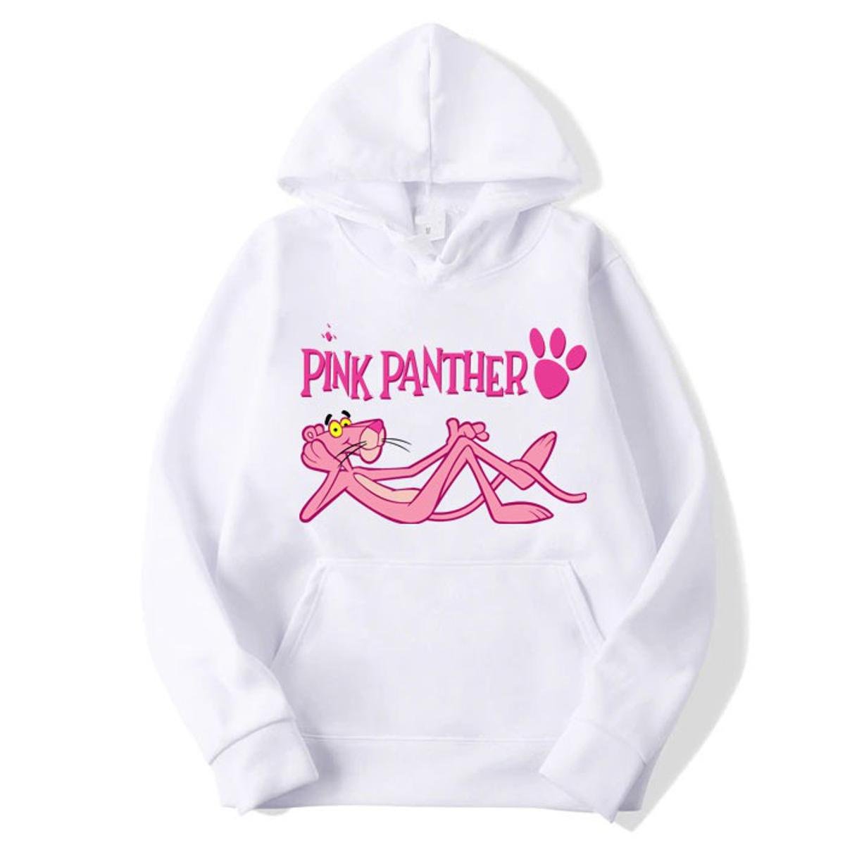 Pink Panther Fleece Full Sleeves Pull Over Hoodie For Women - HB INDUSTRIES - Hoodies & Sweatshirts - 