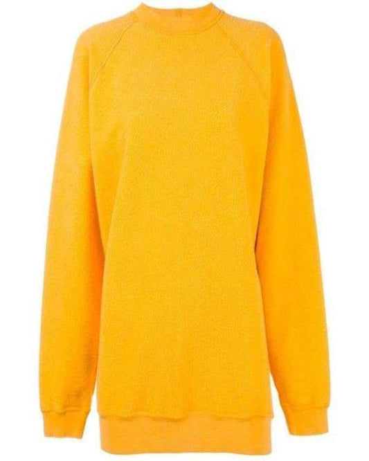 Plain Yellow Sweat Shirt For women - HB INDUSTRIES - Hoodies & Sweatshirts - 