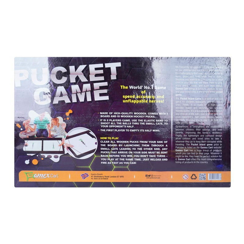 Pucket Game, X - Large, For 3+ Years - HB INDUSTRIES - Board Games - 