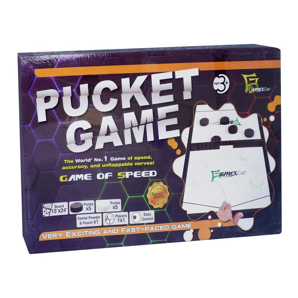 Pucket Game, X - Large, For 3+ Years - HB INDUSTRIES - Board Games - 