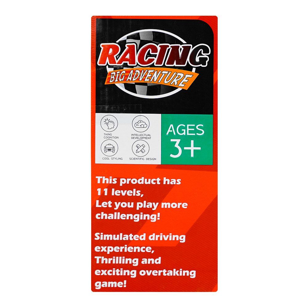 Racing Big Adventure Toys For 3+ Year - HB INDUSTRIES - Vehicles & Trains - 