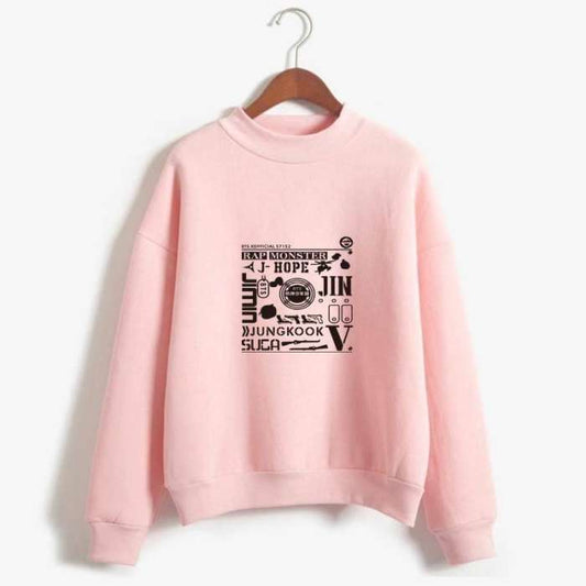 Rap Monster Design Full Fleece Sweat Shirt Excellent Quality - HB INDUSTRIES - Hoodies & Sweatshirts - 