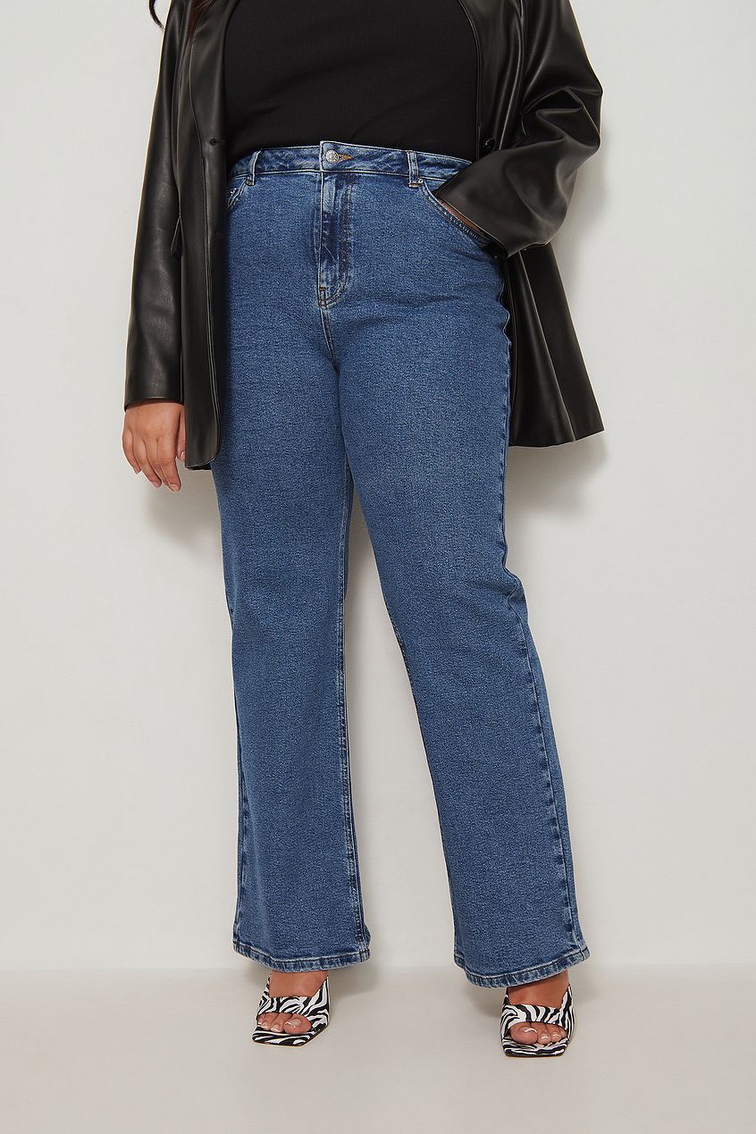 Recycled Relaxed Full Length Jeans For Womens - HB INDUSTRIES - Jeans - 