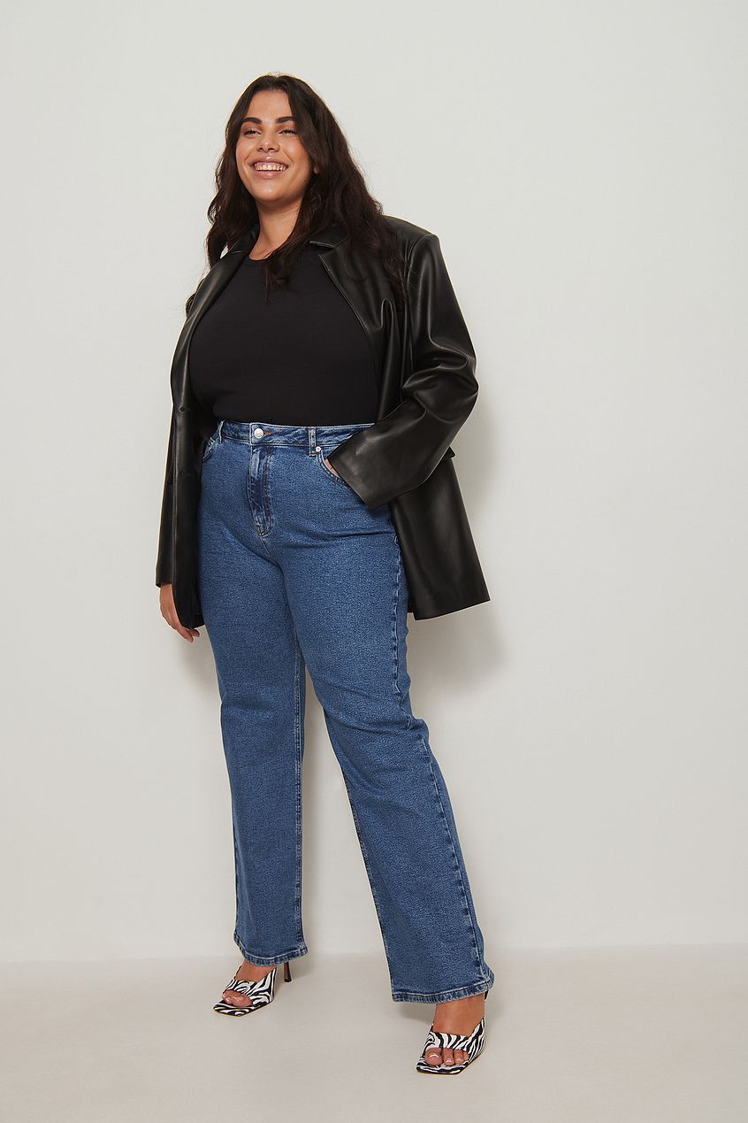 Recycled Relaxed Full Length Jeans For Womens - HB INDUSTRIES - Jeans - 