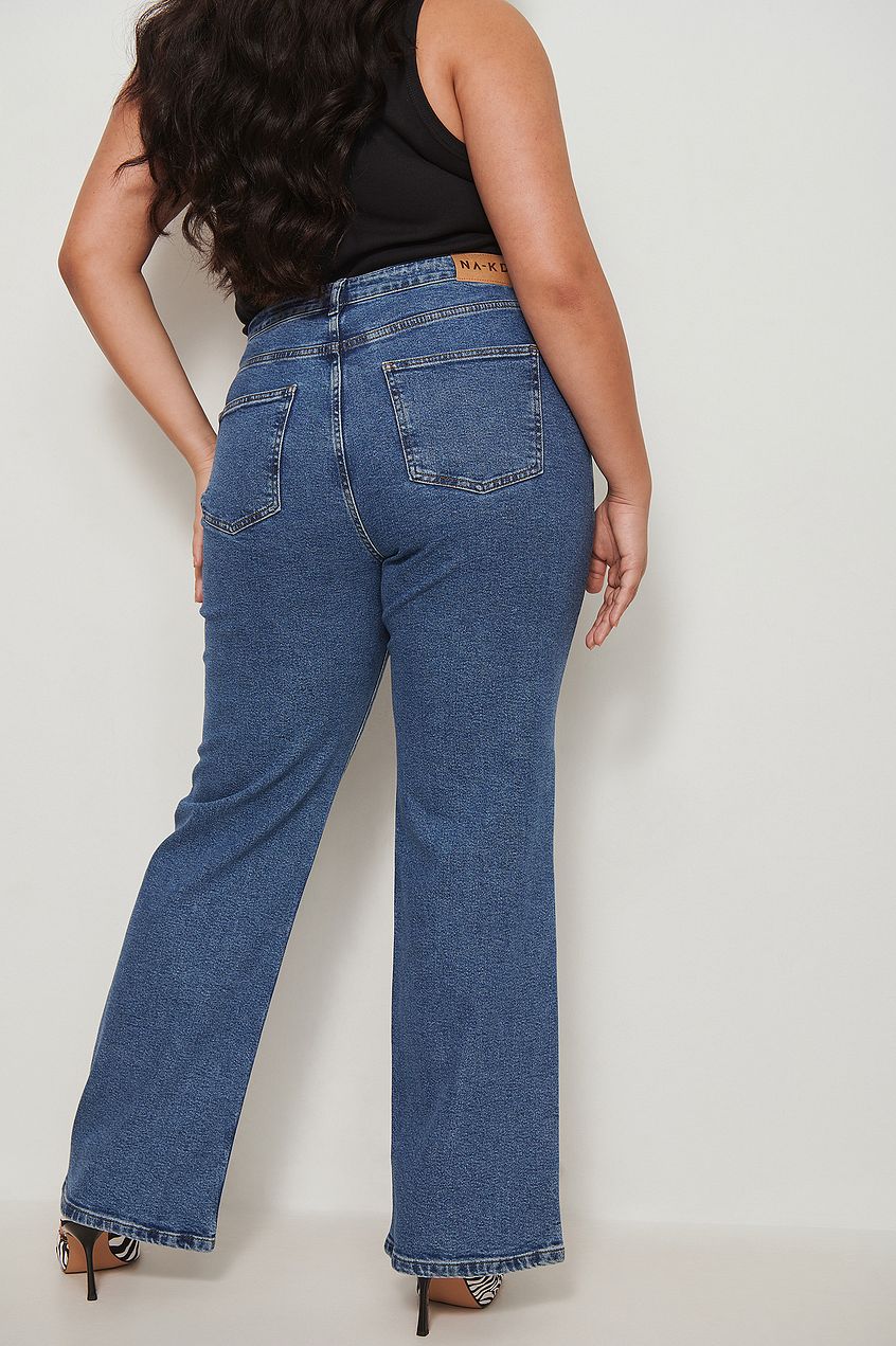 Recycled Relaxed Full Length Jeans For Womens - HB INDUSTRIES - Jeans - 