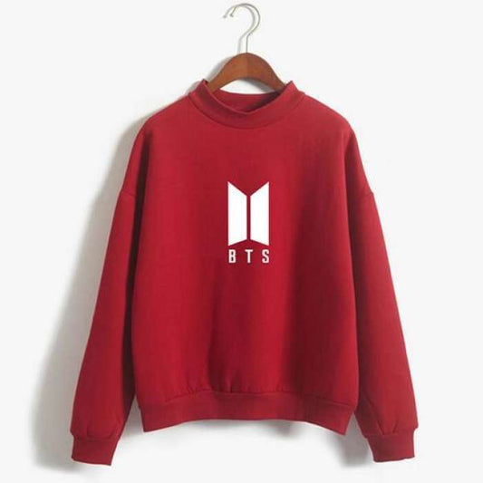 Red BTS Sweat Shirt For men and women Export Quality - HB INDUSTRIES - Hoodies & Sweatshirts - 