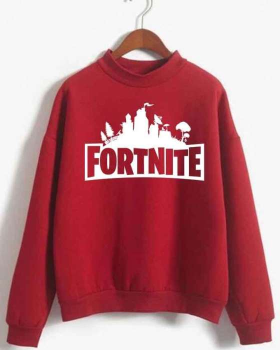 RED FORTNITE Sweatshirt Sweat Shirt FOR WOMENS - HB INDUSTRIES - Hoodies & Sweatshirts - 