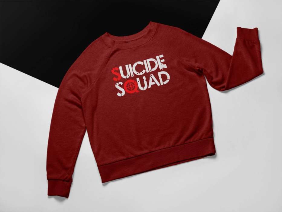 Red suicide squad sweat shirt for womens - HB INDUSTRIES - Hoodies & Sweatshirts - 