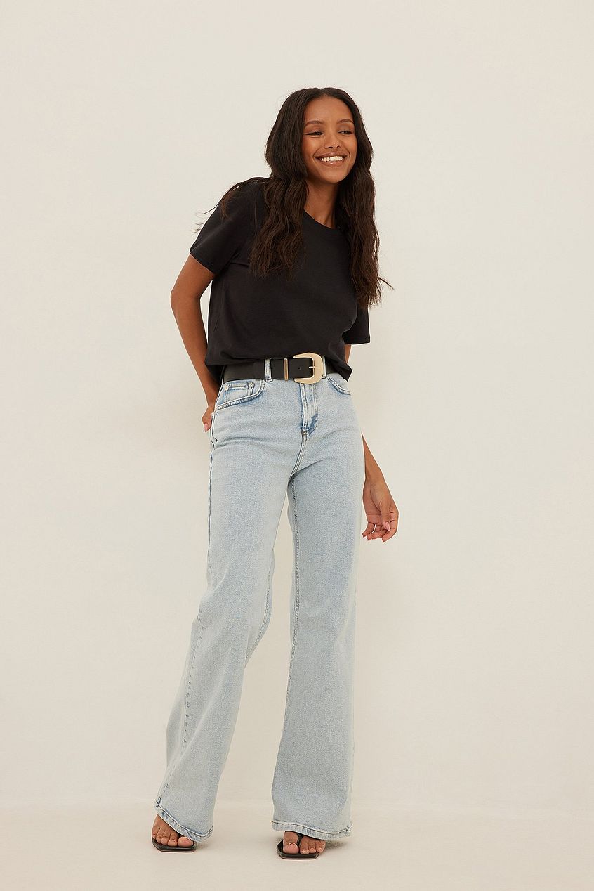 Relaxed Bootcut Fit Jeans For Womens - HB INDUSTRIES - Jeans - 