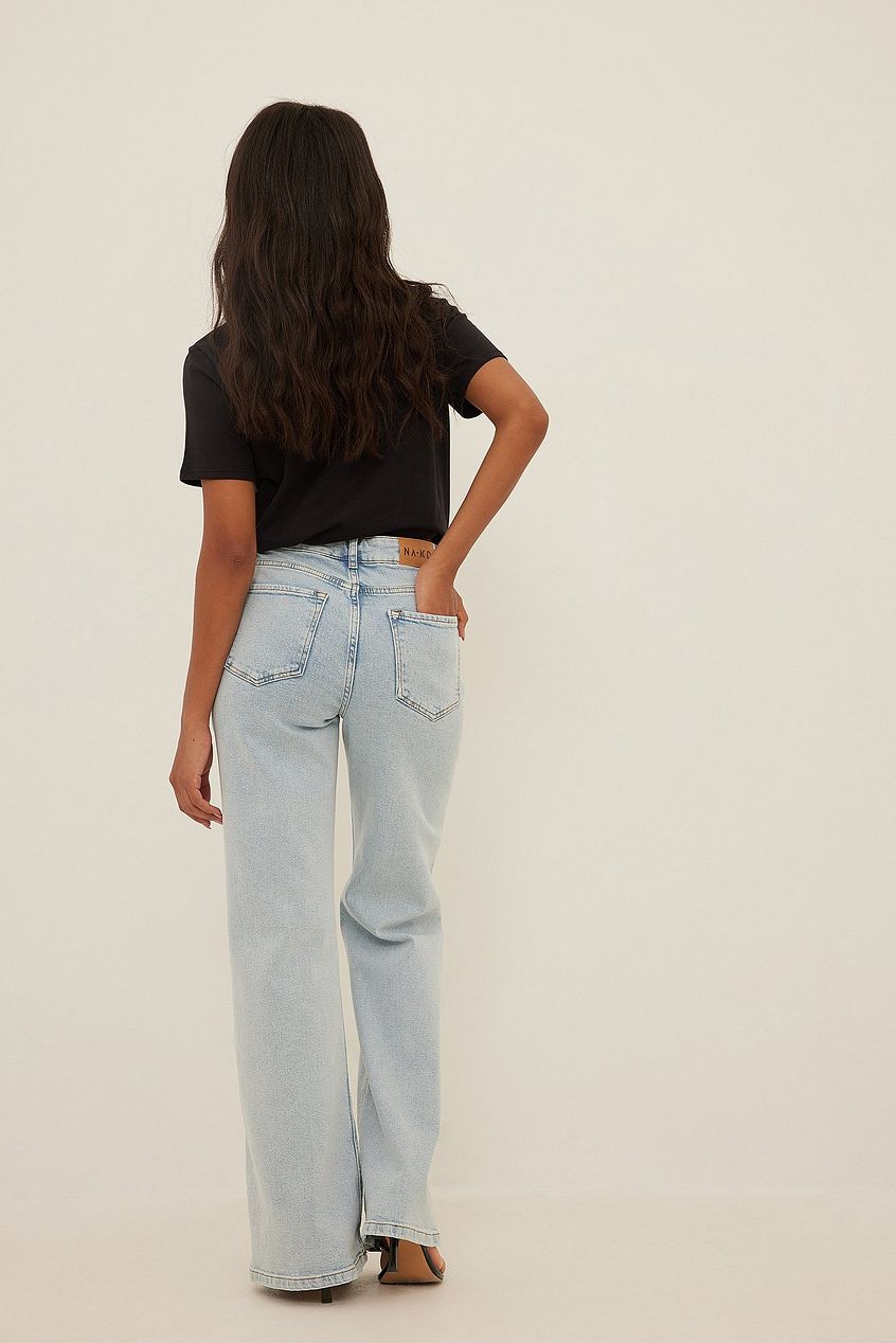 Relaxed Bootcut Fit Jeans For Womens - HB INDUSTRIES - Jeans - 