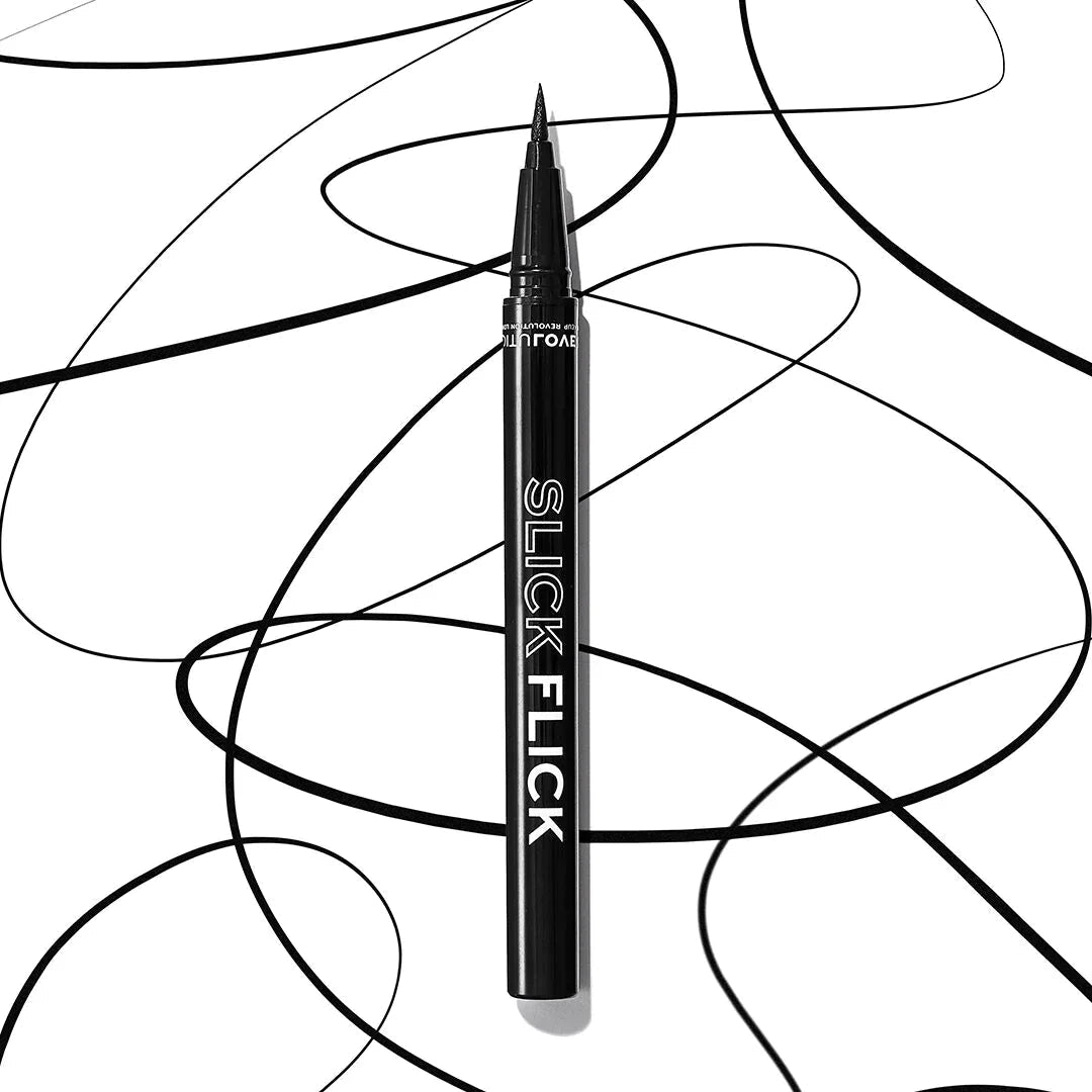 Revolution - Relove Slick Flick Eyeliner Black - HB INDUSTRIES - Eyes - 