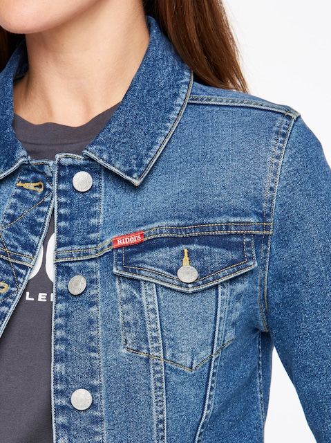 RIDERS BY CLASSIC JACKET IN CANYON BLUE - HB INDUSTRIES - Denim Jackets - 