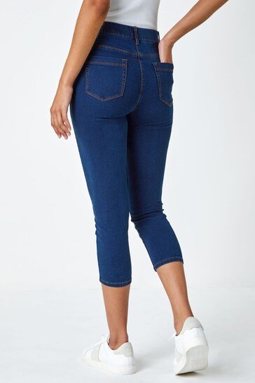 Roman Cropped Denim Jegging - HB INDUSTRIES - Jeggings & Leggings - 
