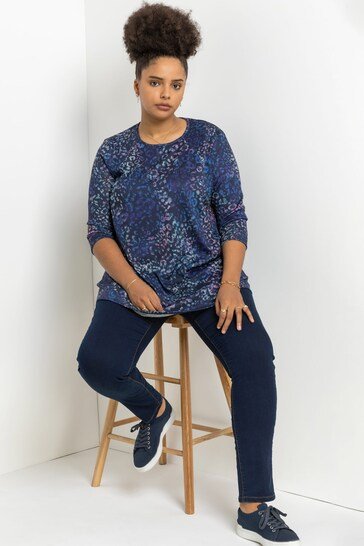 Roman Curve Stretch Plain Jegging - HB INDUSTRIES - Jeggings & Leggings - 