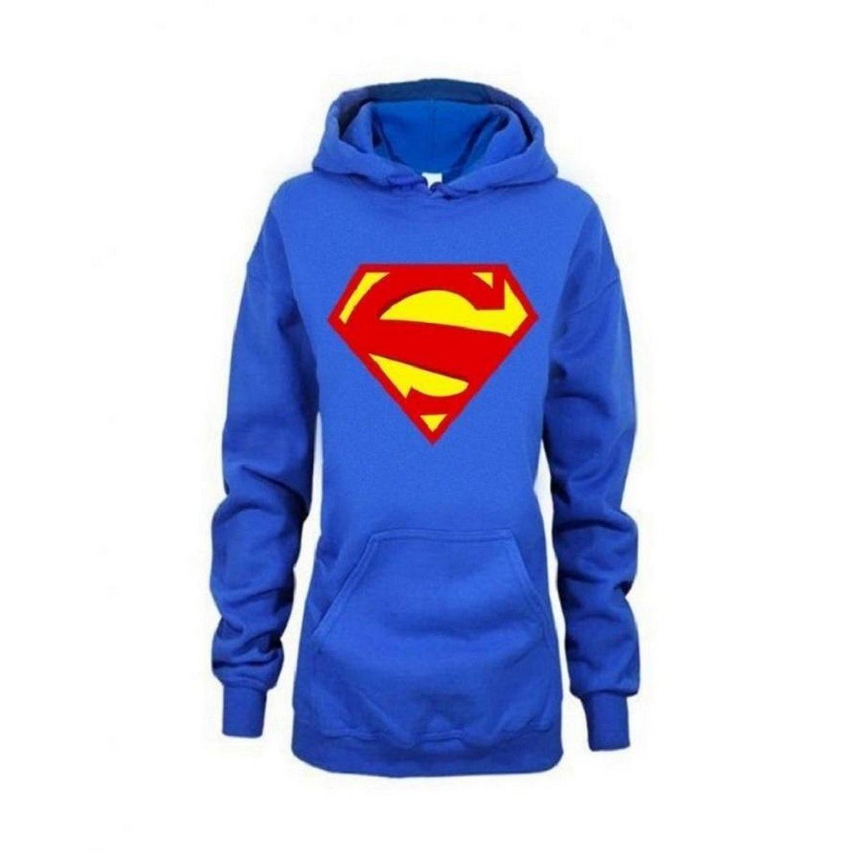 Royalblue Hoody Superman Hoodies For Mens Fit Hoodie - HB INDUSTRIES - Hoodie & Sweatshirt - 