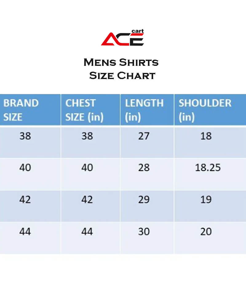 Shamery Ace Edge Shirts for Men - HB INDUSTRIES - Shirts - 