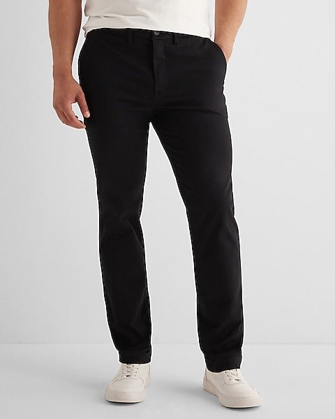Slim Straight Hyper Stretch Cotton Chino Pant - HB INDUSTRIES - Jeans & Pants - 