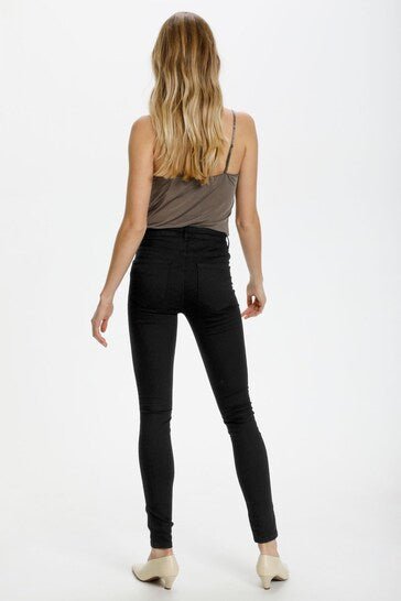 Soaked In Luxury Black Leia Skinny Jeggings - HB INDUSTRIES - Jeggings & Leggings - 