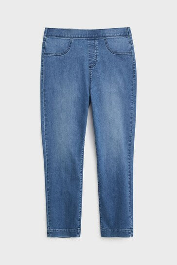 White Stuff Blue Janey Crop Jeggings